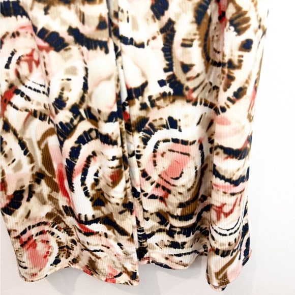 Dressed In LALA Leveled Up Ribbed Playsuit in Grungecore Tie Dye Size XL - Picture 12 of 15